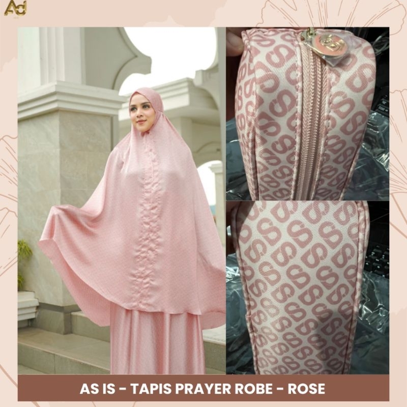 Tapis prayer robe rose button scarves