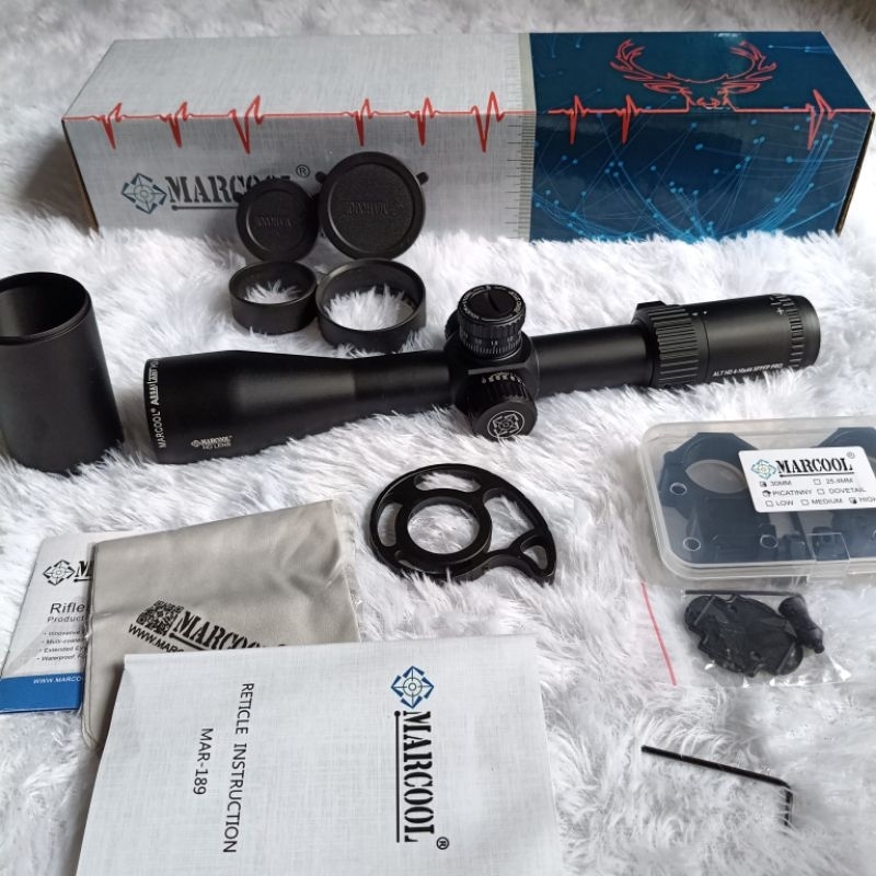 Telescope marcool hd pro 4-16x44sf ffp zero stop