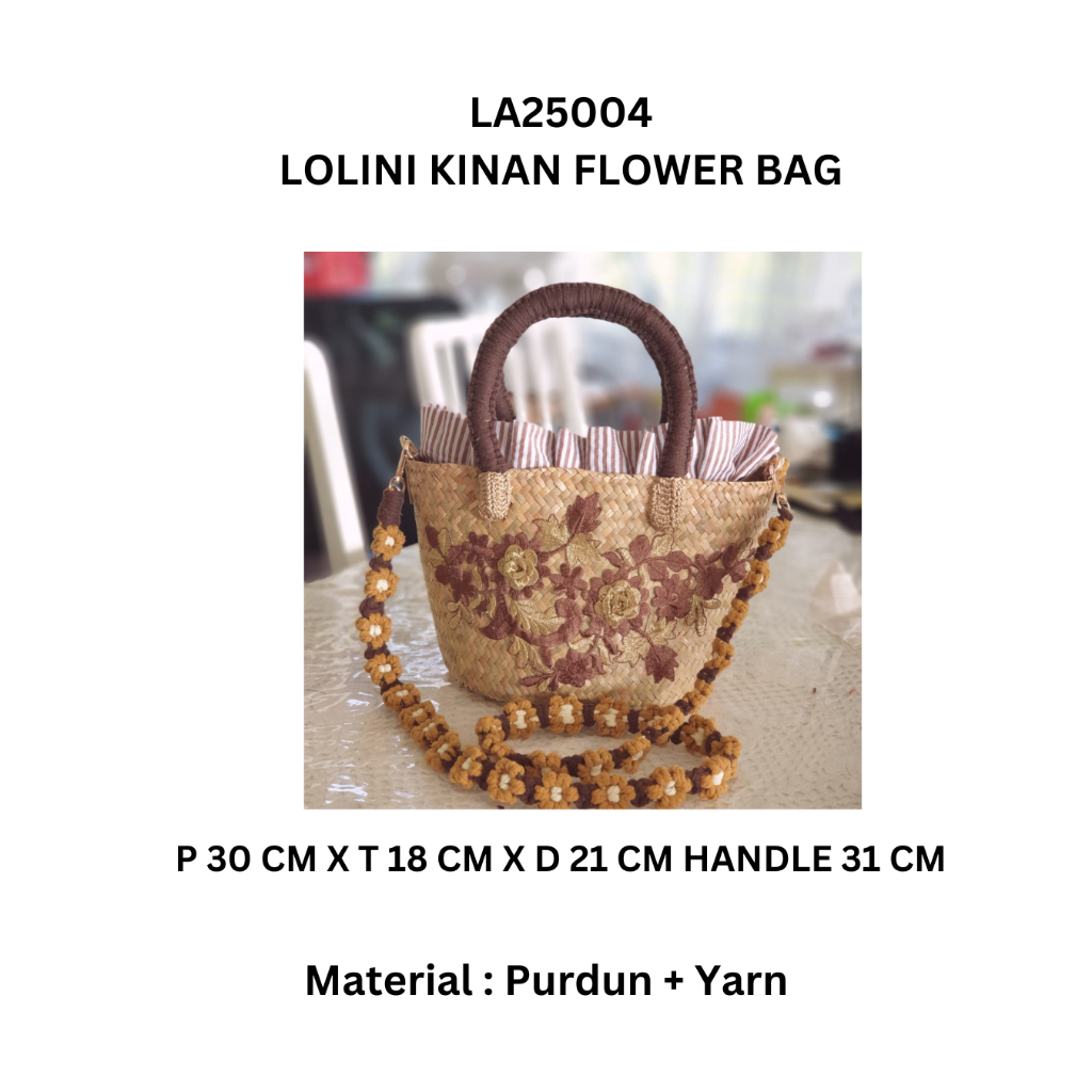 LOLINI KINAN FLOWER BAG