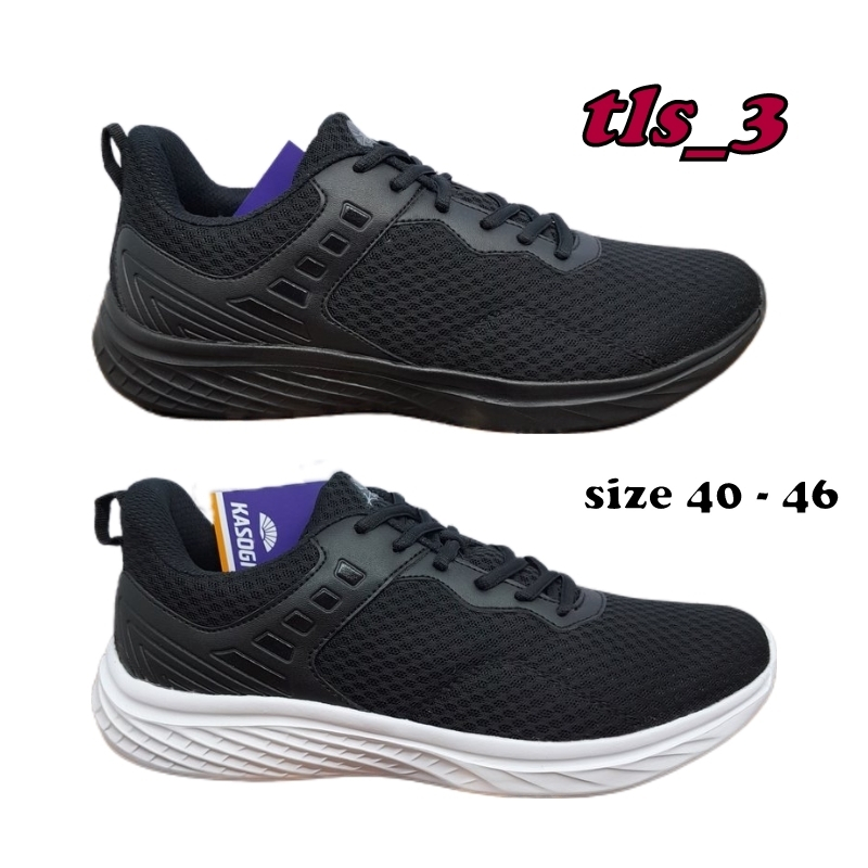 Sepatu Snekers Pria Kasogi Gibson Hainan 40-46 Sepatu Sekolah Jumbo Original