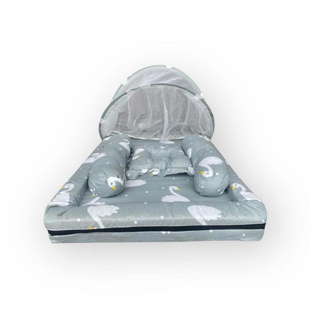 Madina Baby Kids Kasur Bayi Kelambu Set Bantal Guling Tidur Laki Laki Perempuan Polymicro 50 x 80 cm