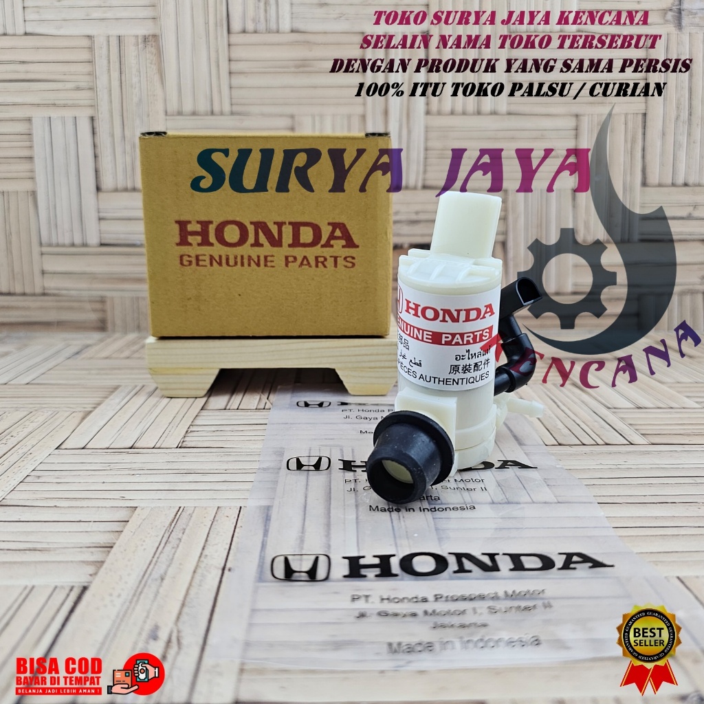 MOTOR WASHER DINAMO AIR WIPER HONDA JAZZ RS GE8 BRIO MOBILIO HRV BRV