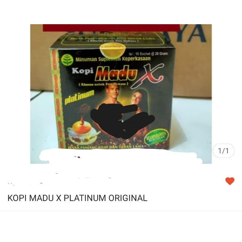 MADU X ORI , KOPI ORIGINAL PALING NIKMAT TAHAN LAMA