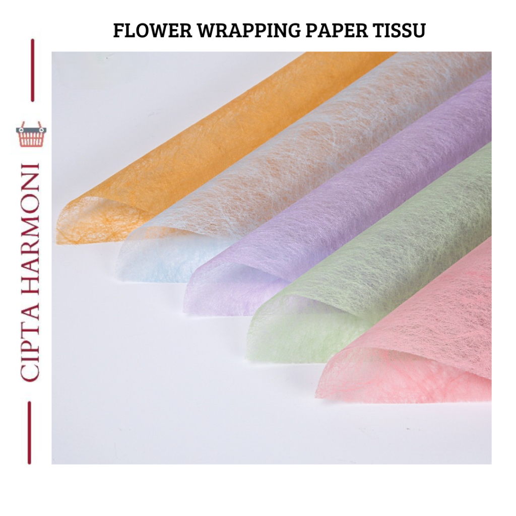 

20 LEMBAR Flower Wrapping catton Paper Tissue Kertas Buket Bunga Tisu KB013