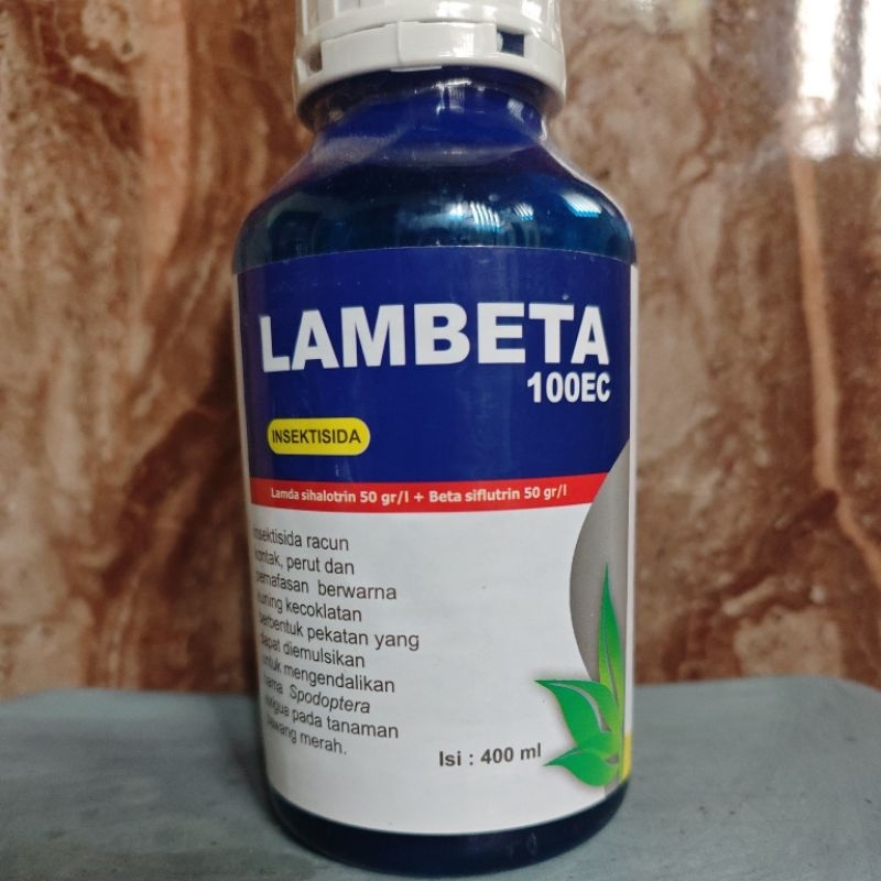 Insektisida LAMBETA 100EC - Lamda sihalotrin 50g/l + Beta siflutrin 50g/l - 400ML - Insektisida Racu