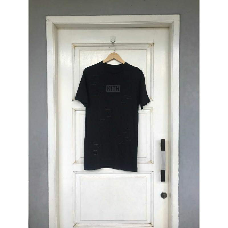 KITH Treats - Encrypted Tee Black Second