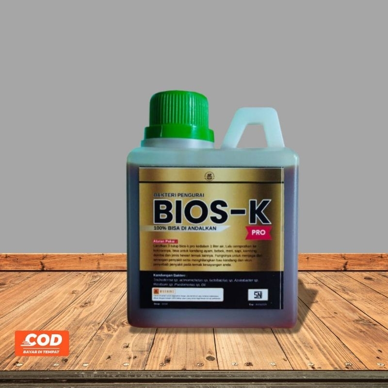 Bios-k pro, pengurai kotoran ternak, penghilang bau kotoran, penghilang lalat, pembuat pupuk kompos