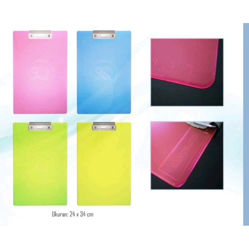 

Clip Board SQ Transparan