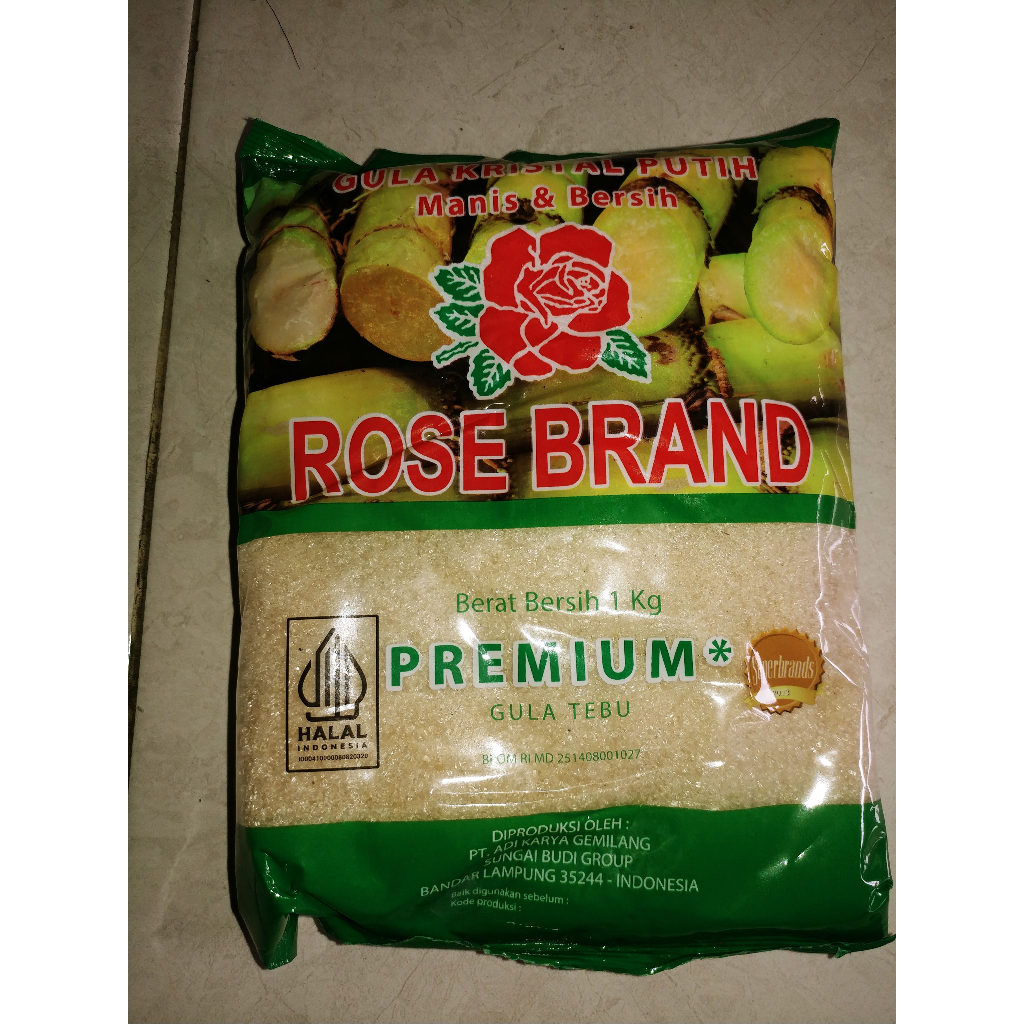 

1Kg Rose Brand Gula Pasir Hijau