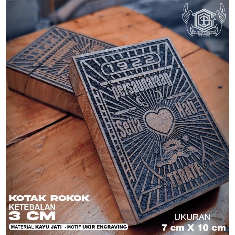 KOTAK KOKOR PSHT TERATE // KOTAK KOKOR UKIR PSHT