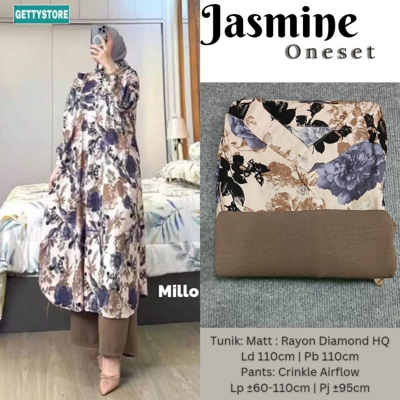 Gamis Set Wanita Gamis Set Gamis Set Dress Wanita Gamis Jasmine Fahira Gamis Rayon Rok Crinkle