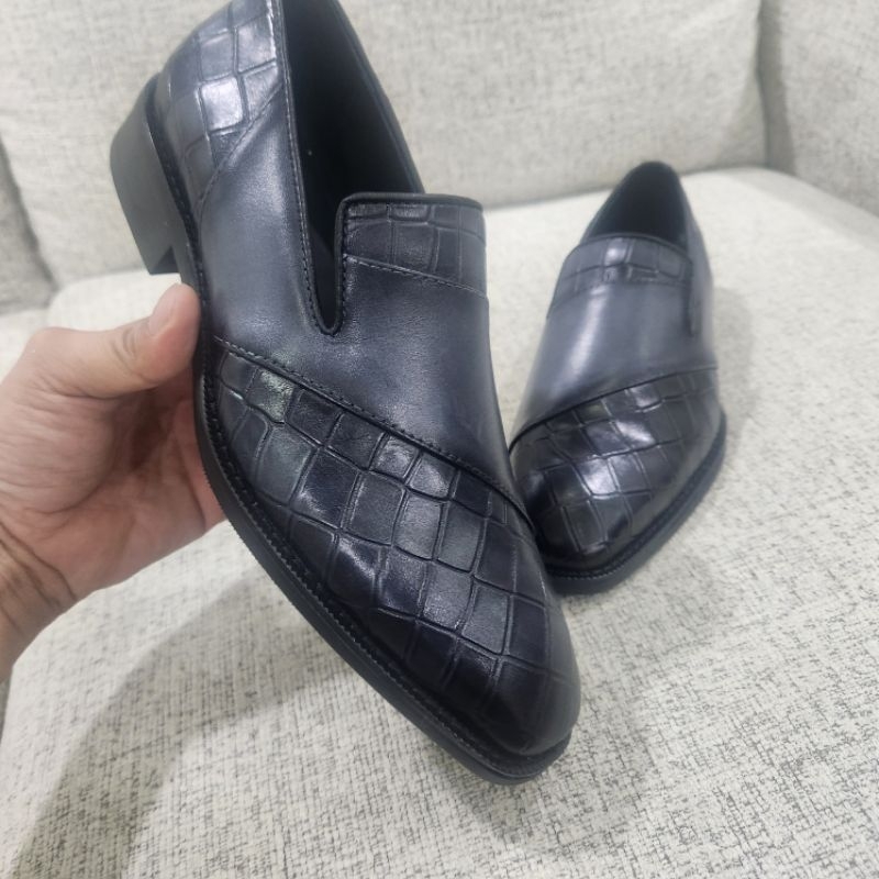sepatu pria pantofel cowok formal shoes berluti oxford