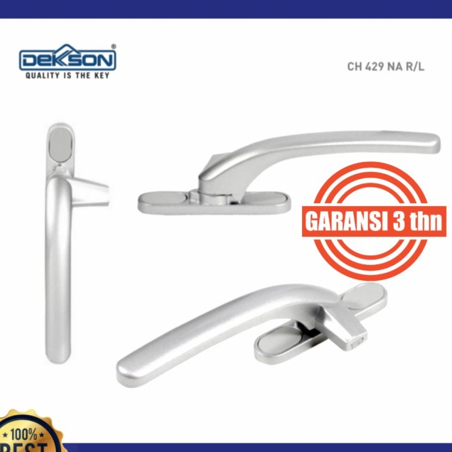 

Handle Jendela/Rambuncis dekkson CH 429 NON-LOCK L/H NA