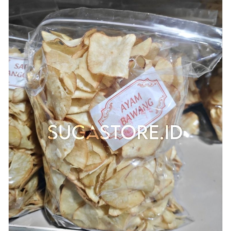 

Keripik Singkong Ayam Bawang 500gr