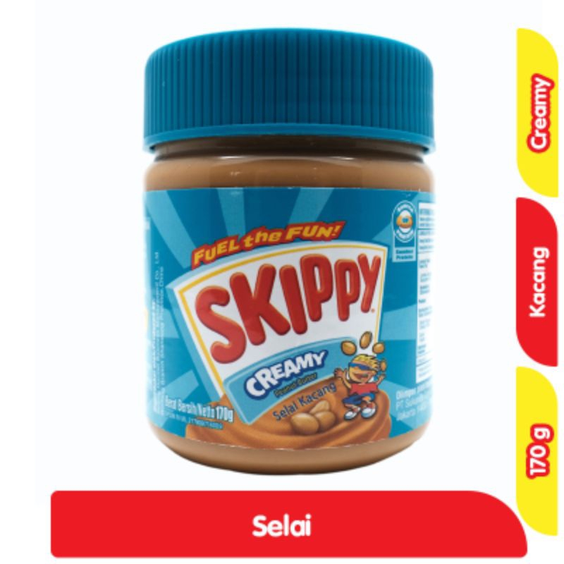 

Skippy Selai Kacang Creamy 170 g