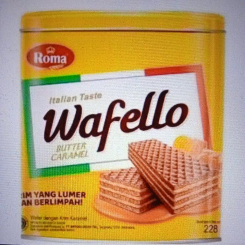 

PROMO WAFER KALENG/ WAFELLO BUTTER CARAMEL