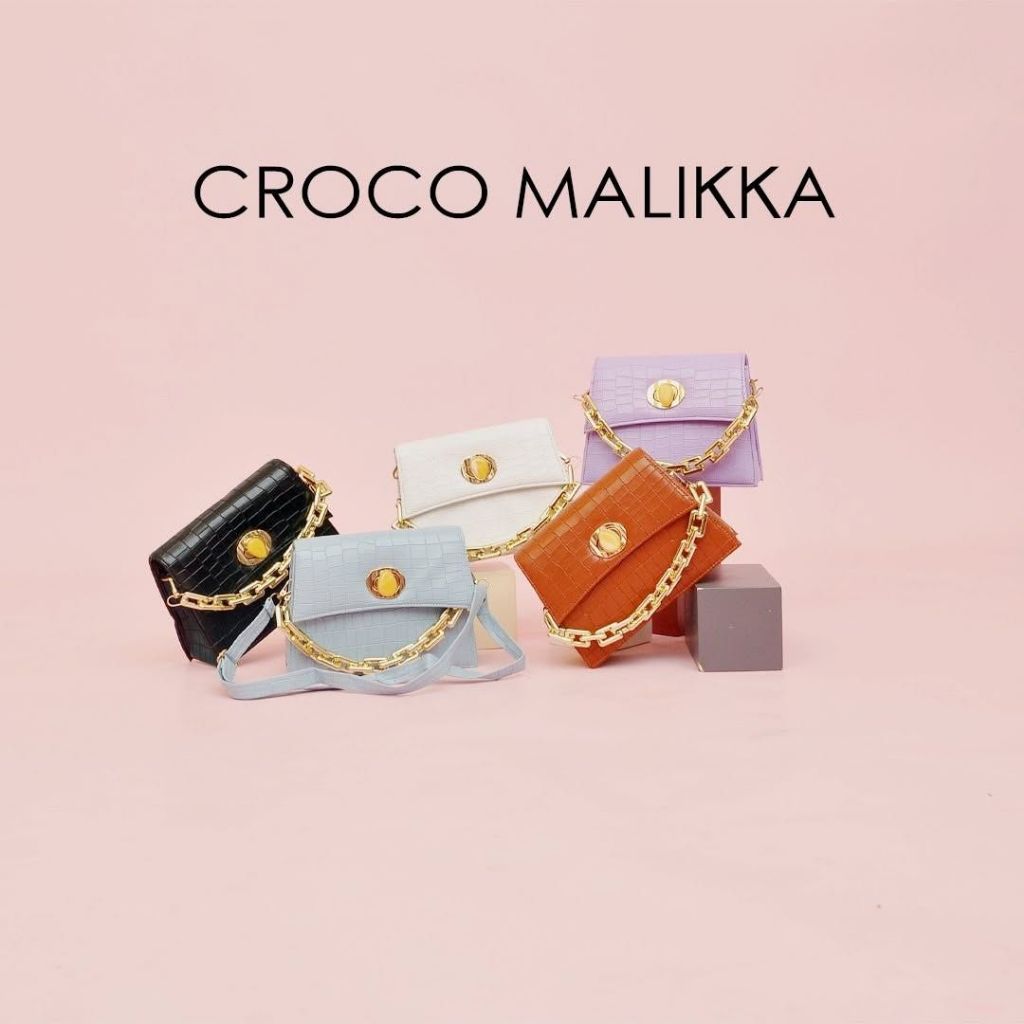 Croco Malikka | Sources.id Original - Tas Selempang Wanita