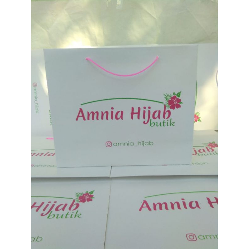 

paperbag toko, paperbag butik cetak logo 2 warna free design
