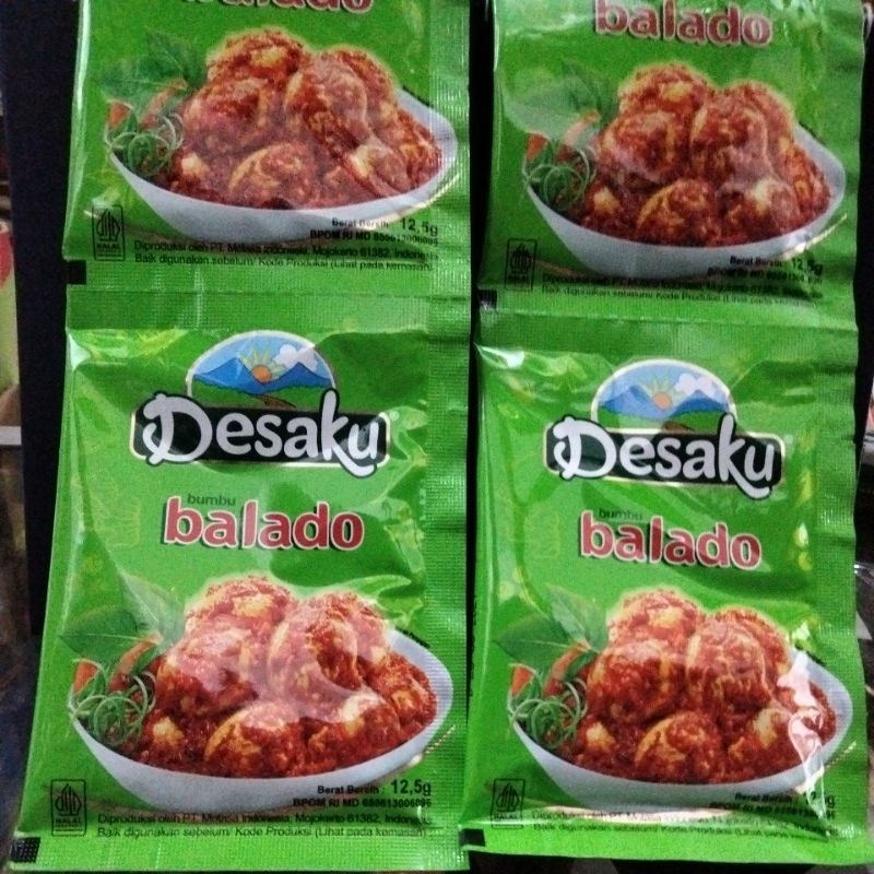 

DESAKU BUMBU BALADO 12,5 GR(ISI 10PCS)