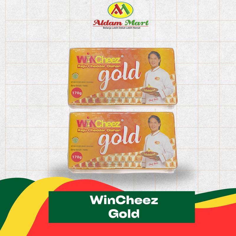 

A.M/ WinCheez Gold Keju Cheddar Olahan 170g