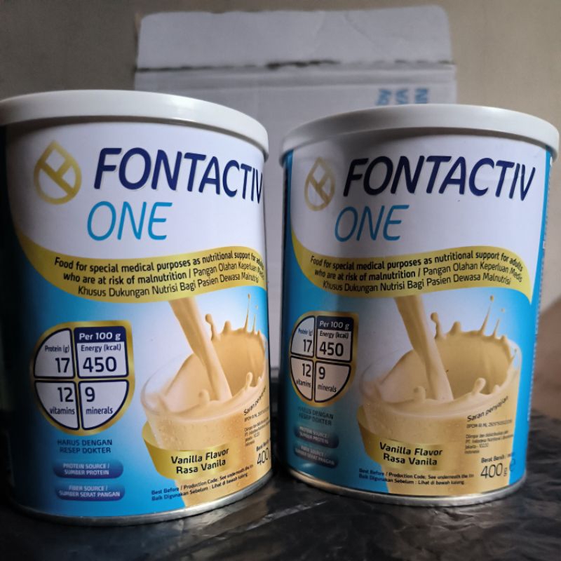 

FONTACTIVE ONE 400GR RASA VANILA (exp 2026)