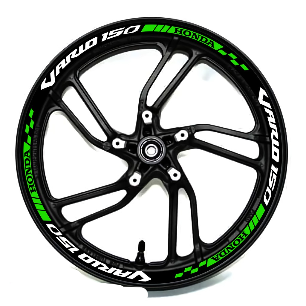 0790 Stiker Cutting Stiker velg sticker velek vario 150 Cutting Stiker vario honda