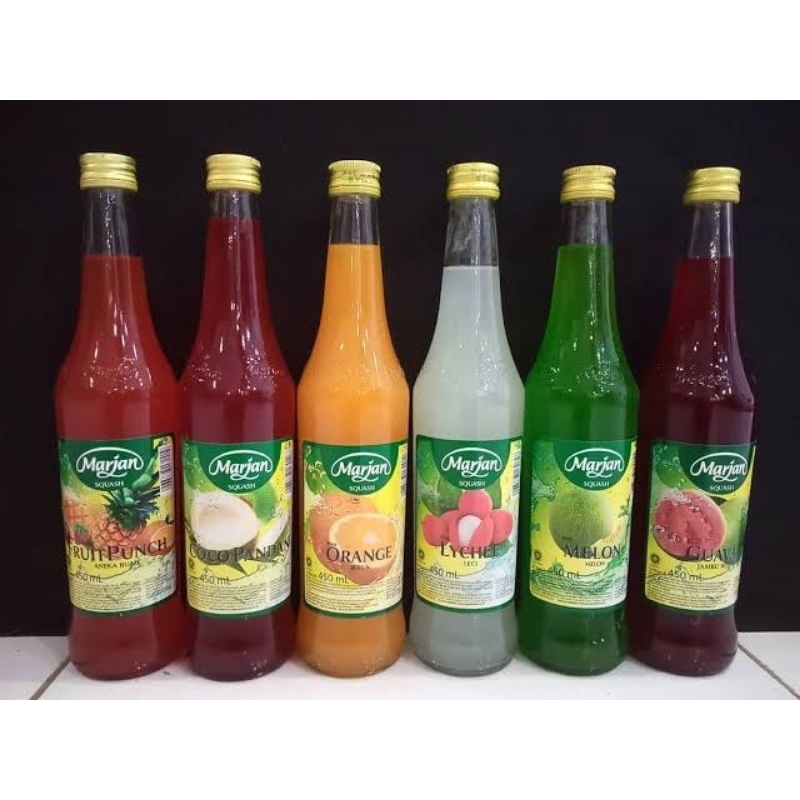 

sirup marjan squash 450ml all variant