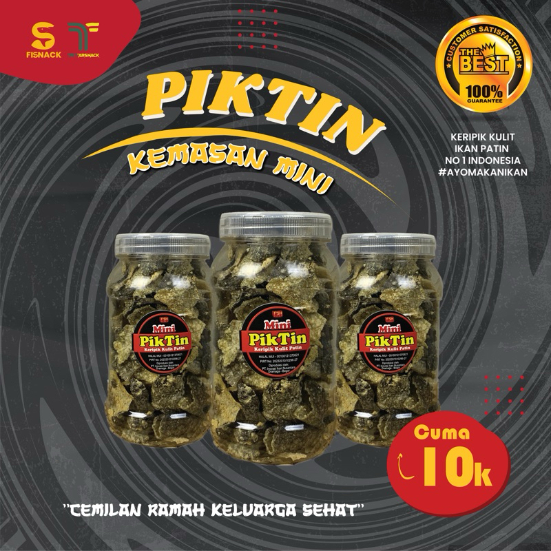 

Keripik Kulit Patin Mini | Kulit Patin Asli | Piktin