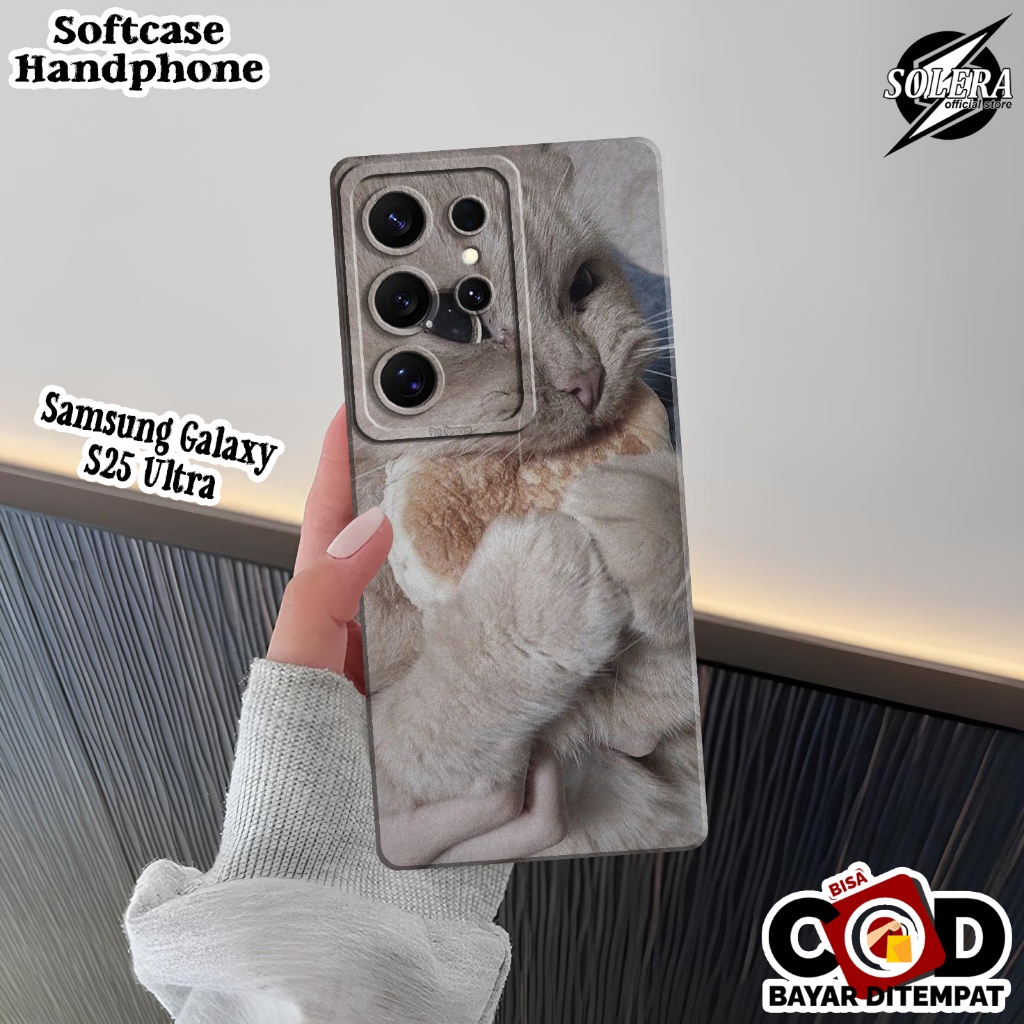 Case Samsung Galaxy S25 Ultra 2025 Softcase Samsung Galaxy S25 Ultra Terbaru Silikon Pro Camera Fash