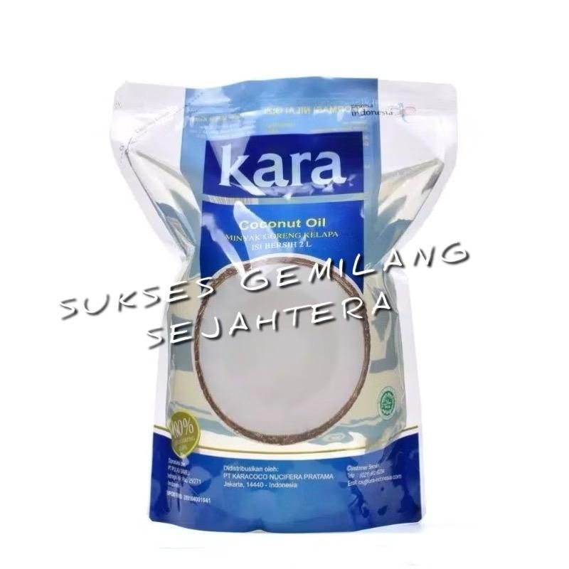 

Minyak Kelapa 2L / Minyak Kelapa KARA 2L / KARA 2L / Minyak KARA Kelapa 2Liter / KARA 2 Liter / Minyak Kelapa / KARA 2Liter / KARA 2L