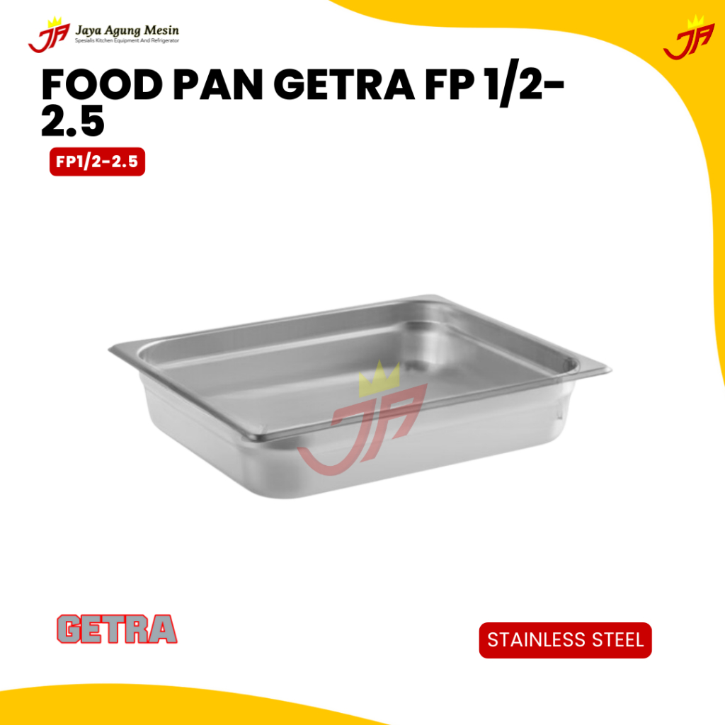 GETRA Food Pan Getra FP 1/2-2.5