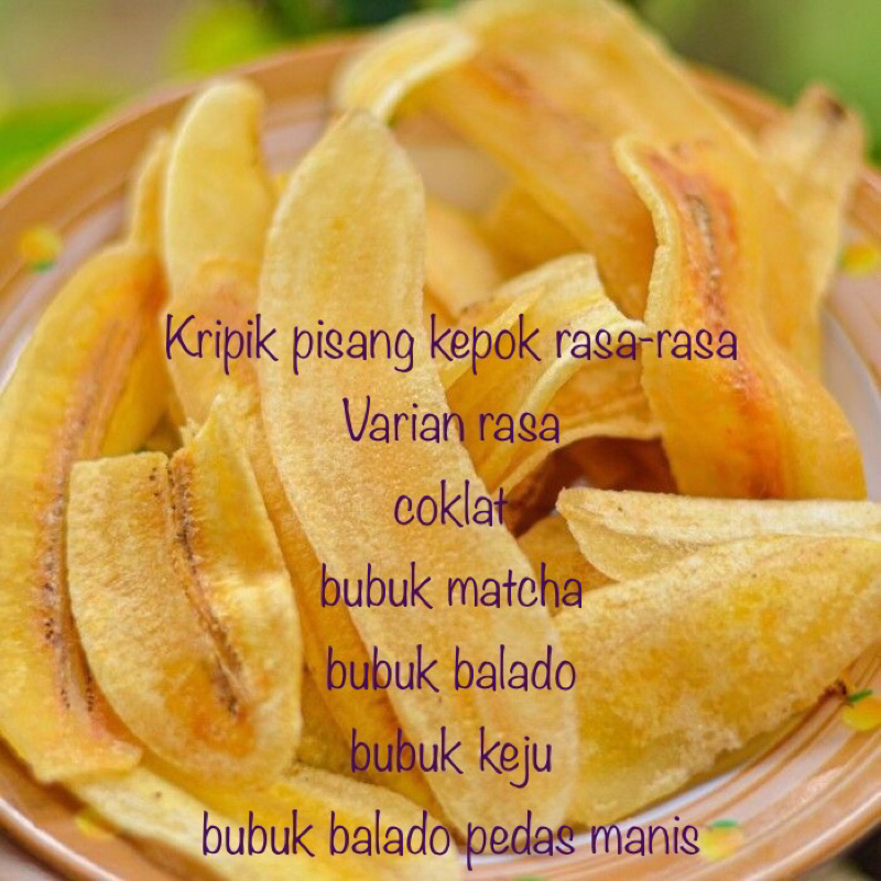 

Kripik Pisang Kepok Homemade Aneka Rasa