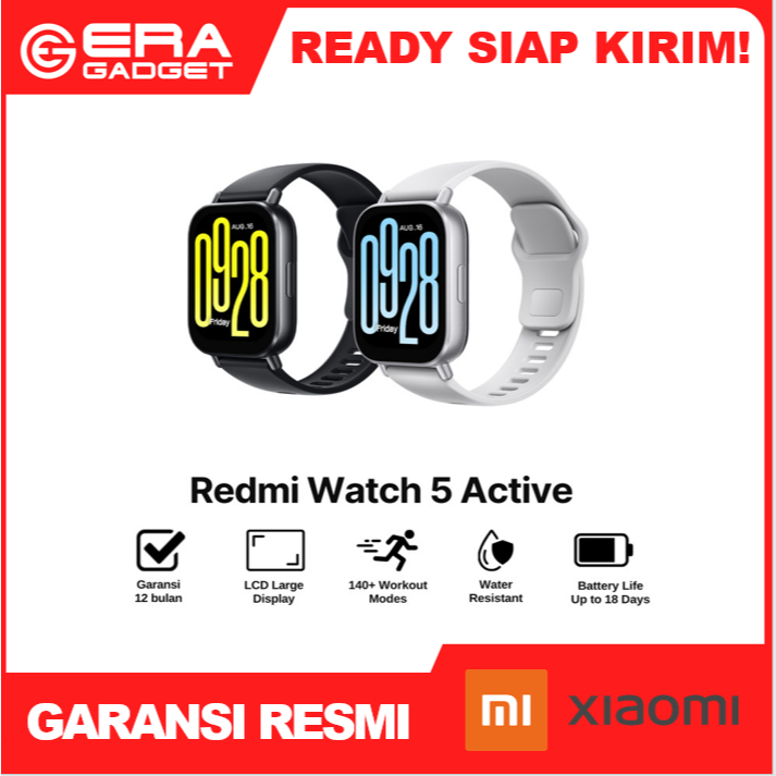 Xiaomi Mi Redmi Watch 5 Active  Smartwatch - Garansi Resmi
