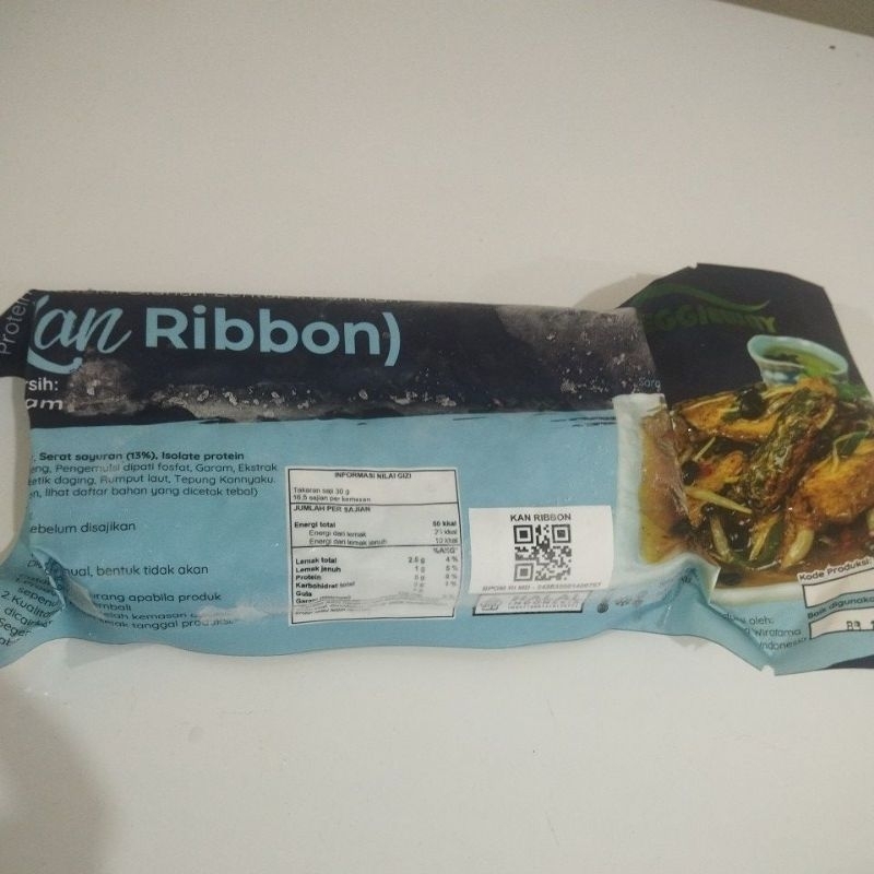 

Ikan Ribbon 500gr veggieway | vegetarian food