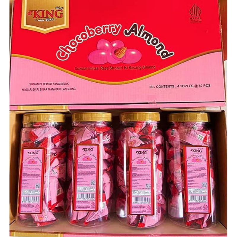 

Chocoberry Almond 4 Toples 40 Pcs