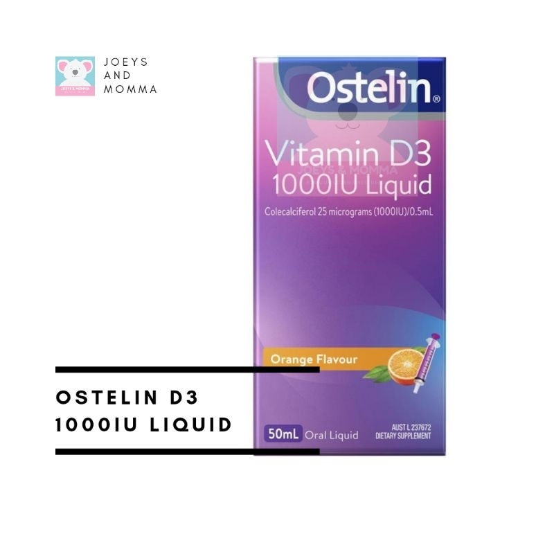 Ostelin Vitamin D3 Liquid 1000IU