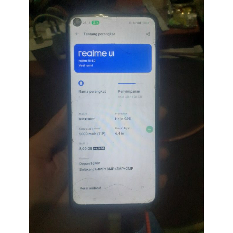 Realme 8 nfc ram 8/128 second