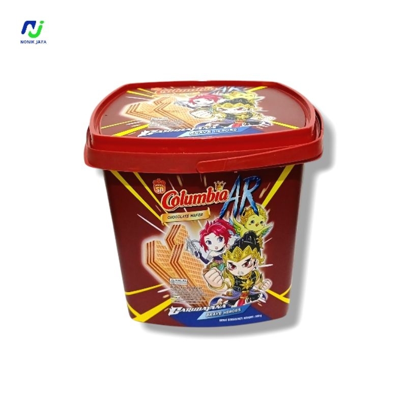 

( RAMADHAN SALE ) Columbia AR Chocolate Wafer Kaleng Timba@300g