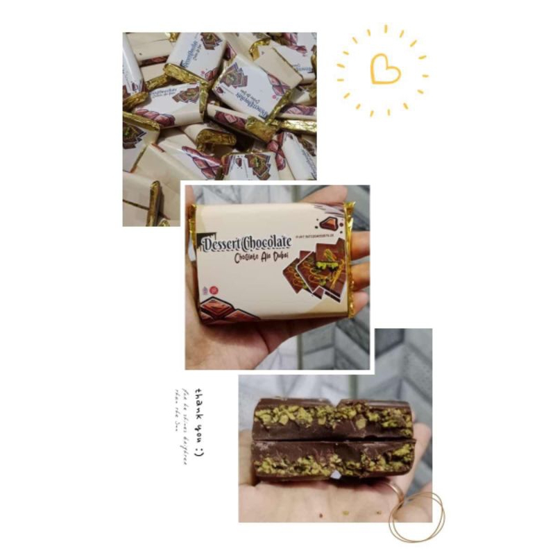

*TURUN HARGAAA Restock Lagii,,,Chocolate Ala Dubai uk 9×7cm HARGA GROSIR LEBIH MURAH!!!*