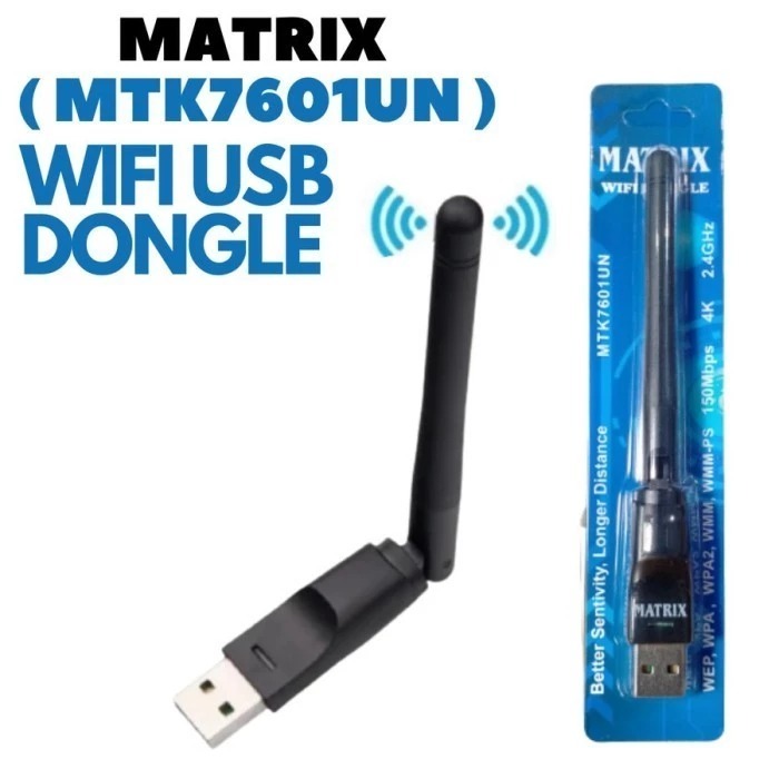 USB WIFI Dongle Matrix STB MT7601/Dongle WIFI Matrix MT7601/USB WIFI STB USB Wifi Set Top Box DVB T2