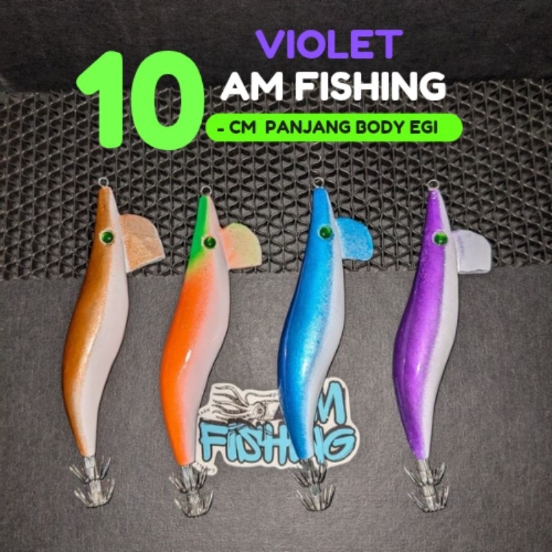 CAPELA EGI / KAYU HANDMADE TENGGELAM UKURAN  BODY EGI 10Cm