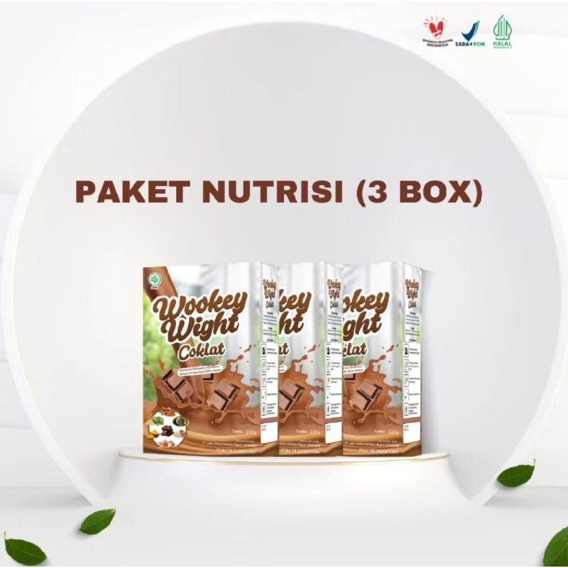 

Susu Penambah Berat Badan Wookey Wight 3 pack