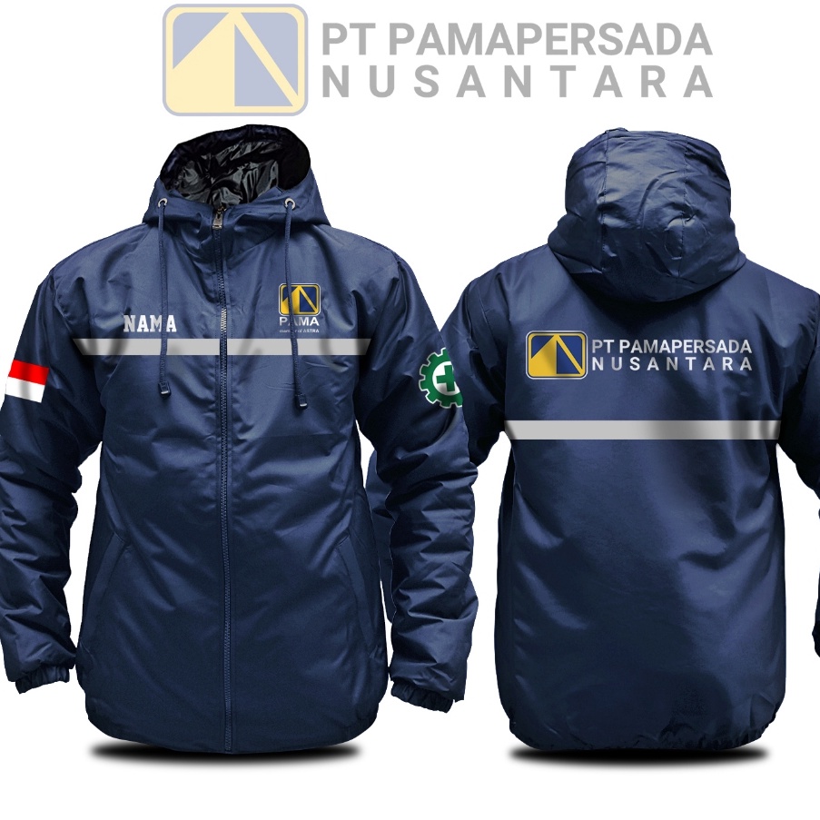 Wow Murah Meriah JAKET PT PAMA PERSADA Scotlight Jaket Pria Parasut Semi WF Free Nama Bisa Custom