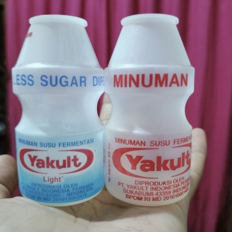 Botol Yakult bekas isi 50 botol