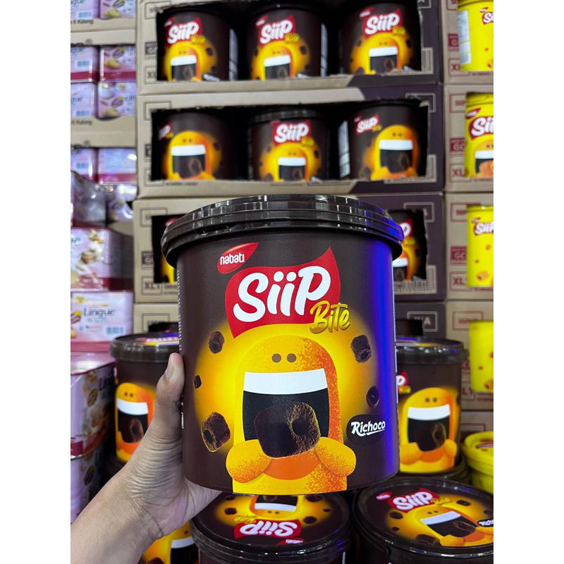 

Nabati Siip Bite Coklat 85gr Bucket | Siip Coklat | Jajan Lebaran | Jajan Murah