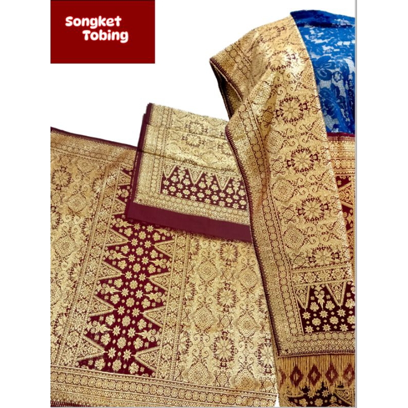 Lepus berlian gebeng sutra benang 1