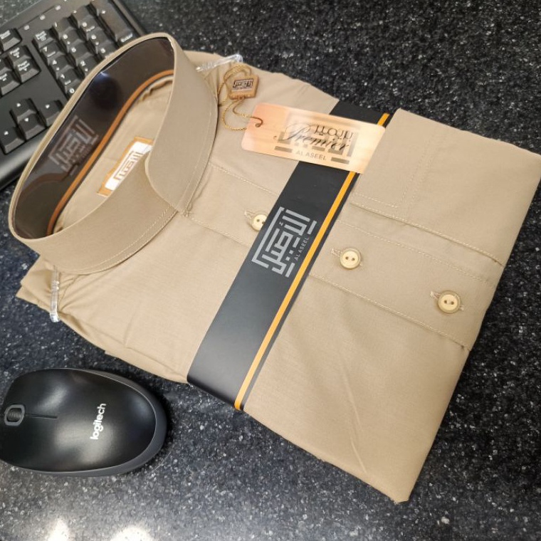 Model Baru Gamis AlAseel Non BoxJubah AlAseelGamis PriaJubah PriaGamis katunGamis Non MansetGamis La