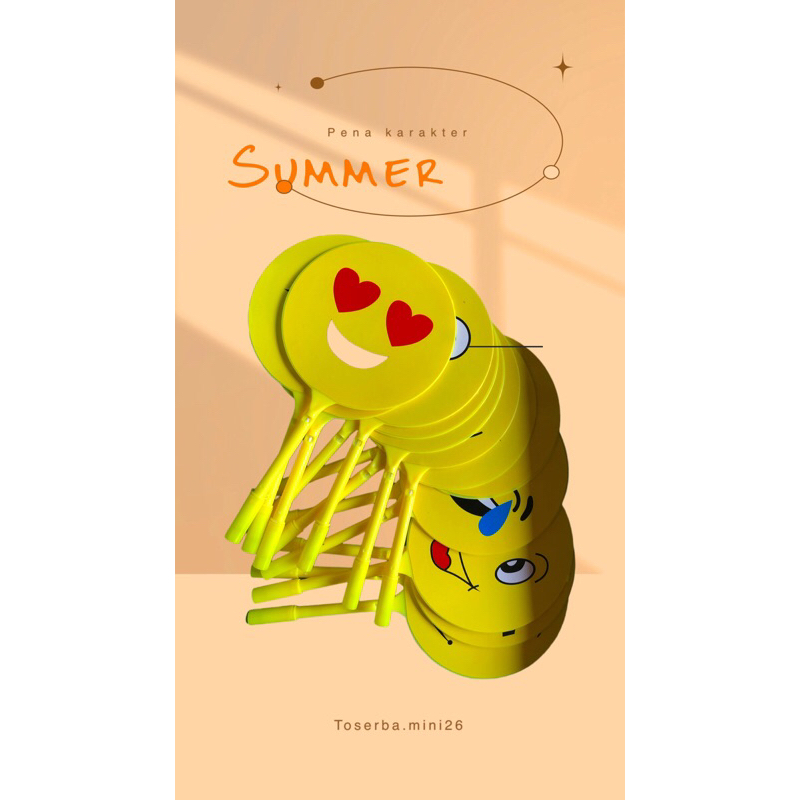 

Pulpen Kipas Karakter Pena Kipas Motif Karakter Lucu