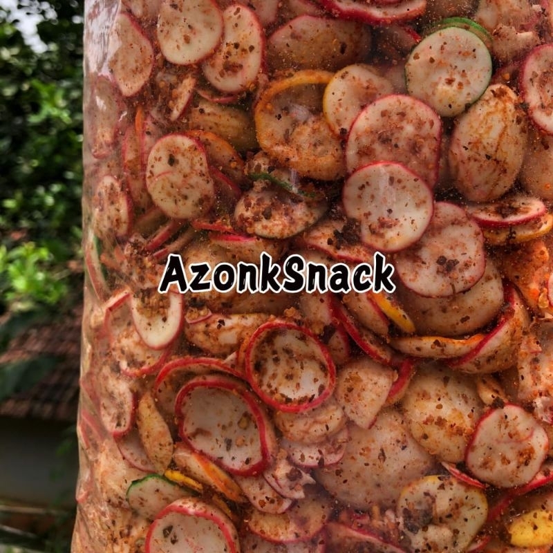 

kerupuk bantat pedas/kripuk cikur500 gram