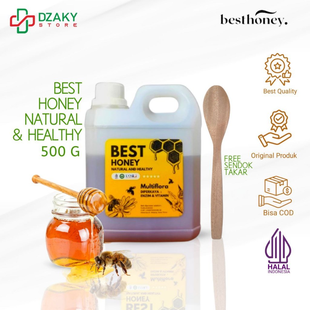 

COD Best Honey - Madu Asli Madu Multiflora Original - 1kg